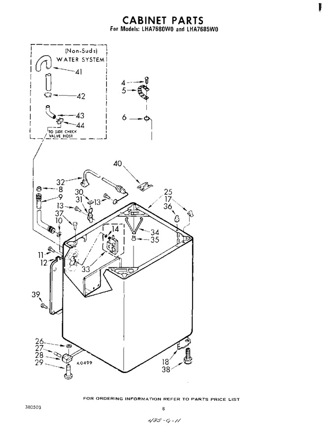 Diagram for LHA7685W0