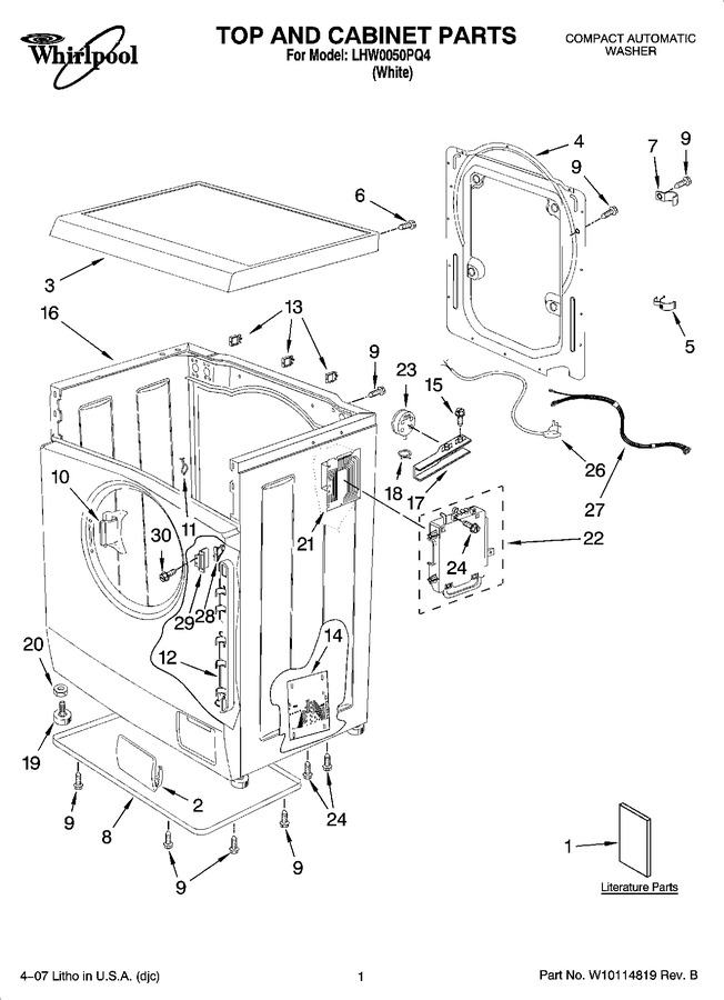 Diagram for LHW0050PQ4