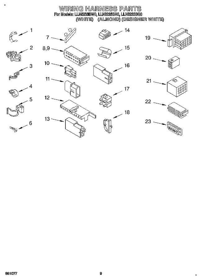 Diagram for LLN8233BW0