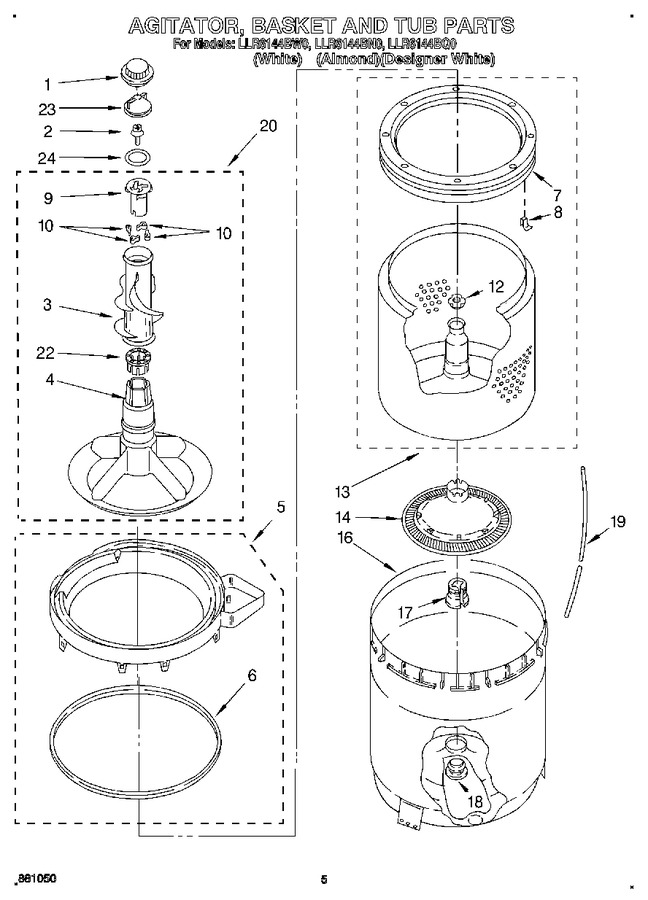 Diagram for LLR6144BW0