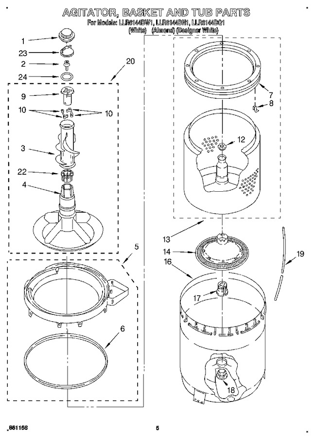 Diagram for LLR6144BN1