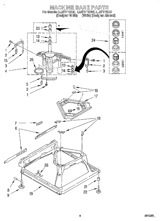 Diagram for LLR7144DQ0