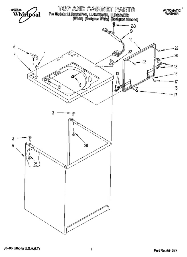 Diagram for LLR8233DW0