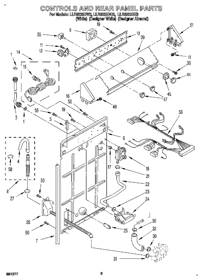 Diagram for LLR8233DW0