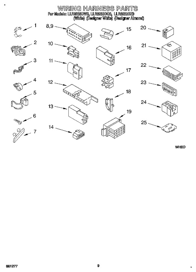 Diagram for LLR8233DW0