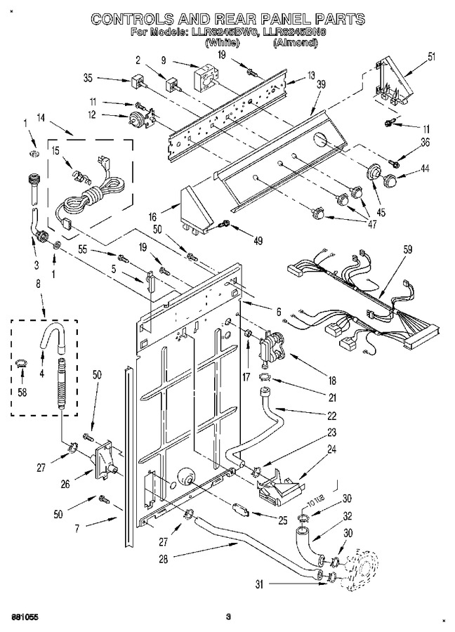 Diagram for LLR8245BW0
