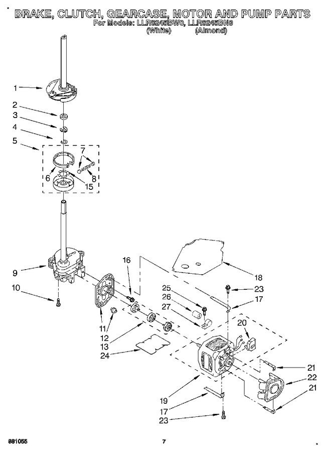 Diagram for LLR8245BW0