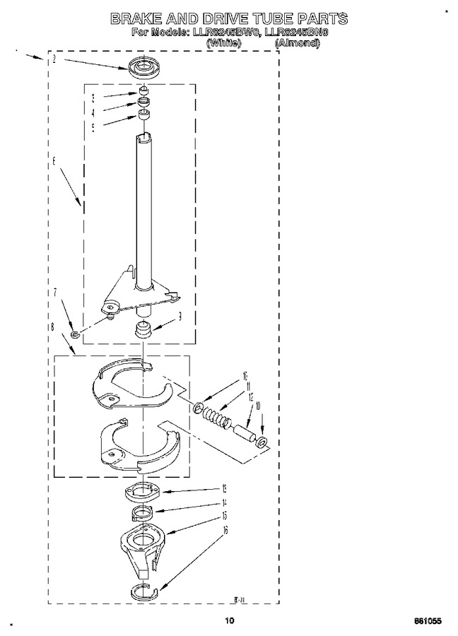 Diagram for LLR8245BW0
