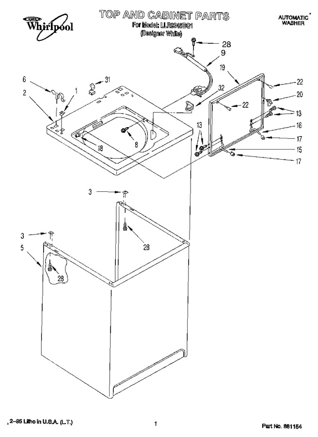 Diagram for LLR9245BQ1