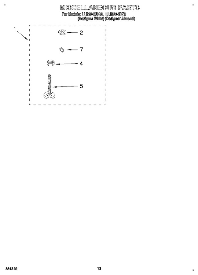 Diagram for LLR9245DZ0