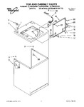Diagram for 01 - Top And Cabinet, Lit/optional