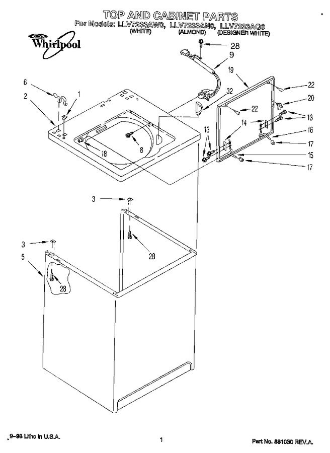 Diagram for LLV7233AW0