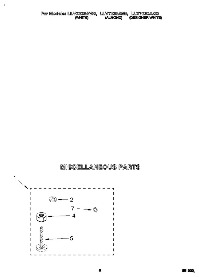 Diagram for LLV7233AW0
