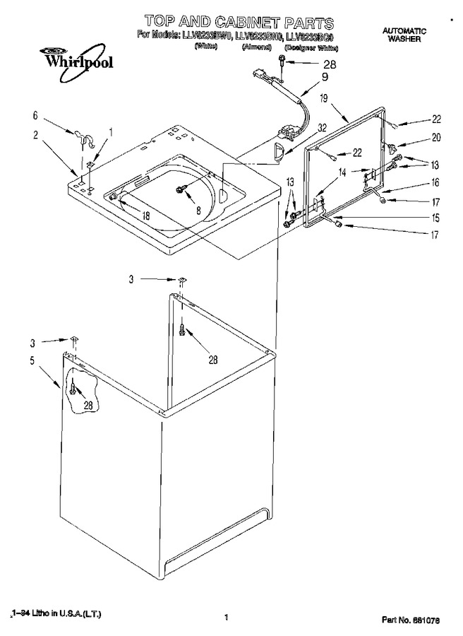 Diagram for LLV8233BW0