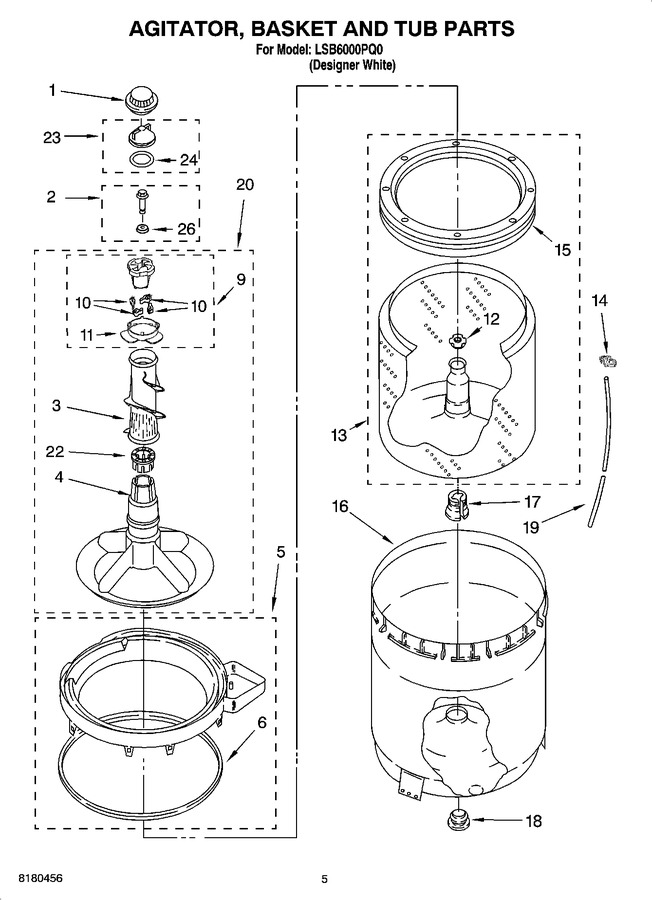 Diagram for LSB6000PQ0