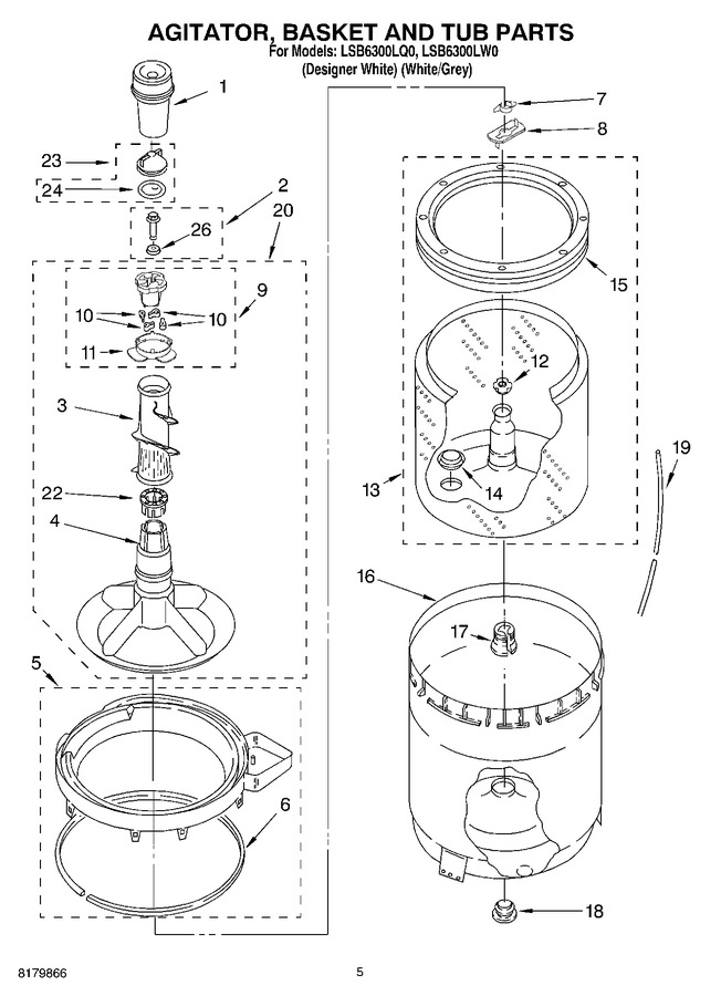 Diagram for LSB6300LW0