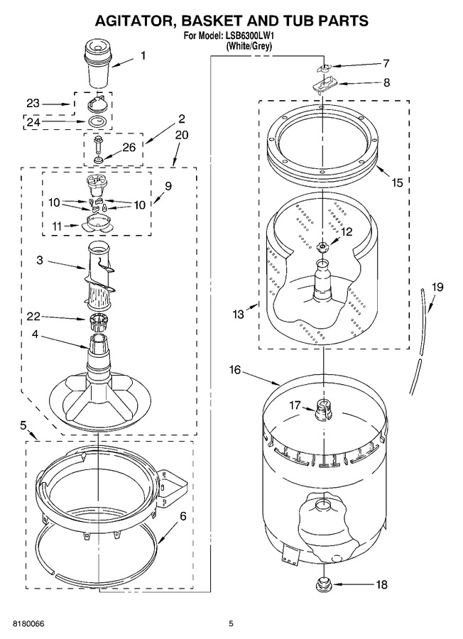 Diagram for LSB6300LW1