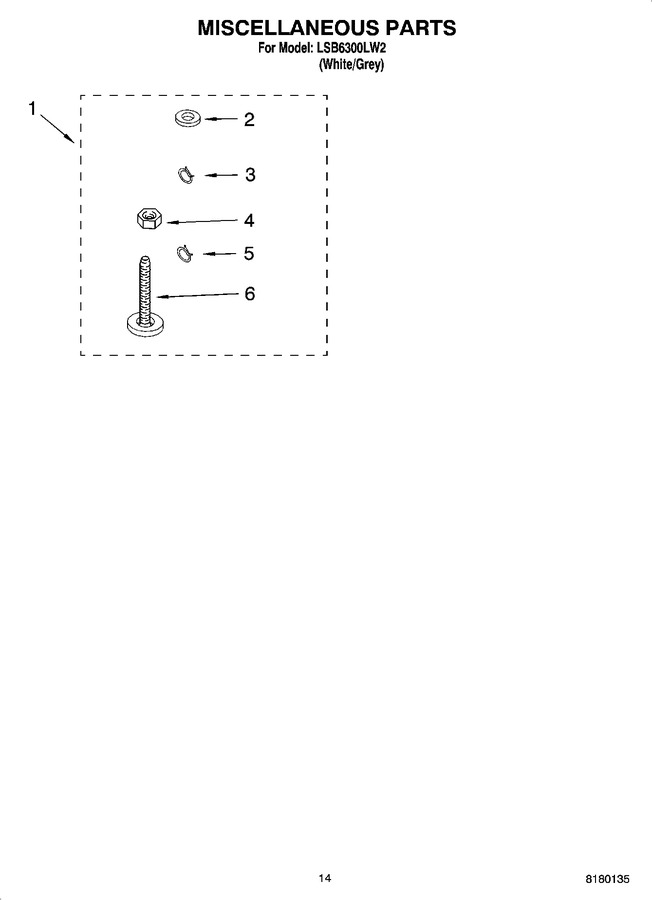 Diagram for LSB6300LW2