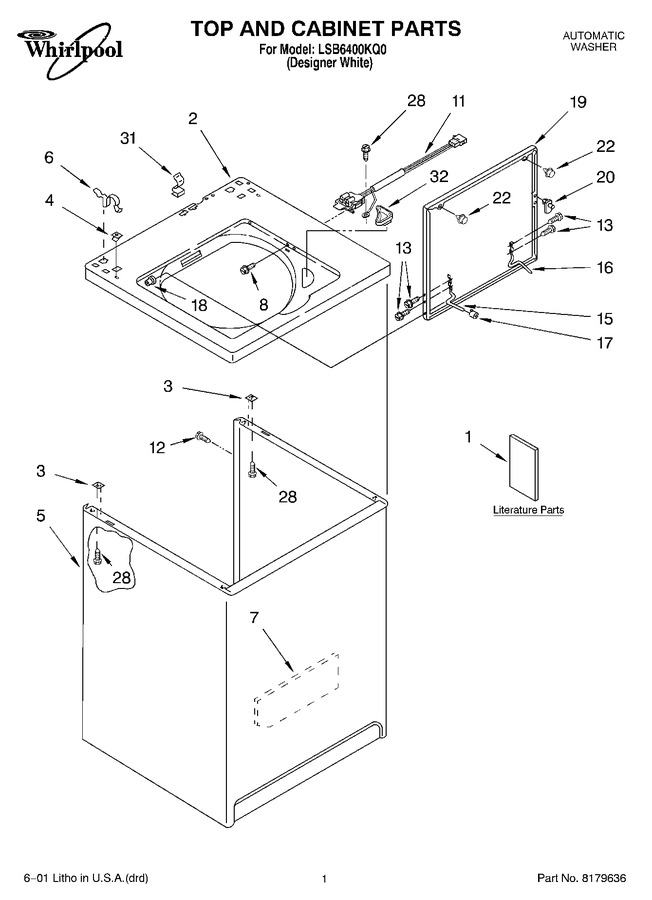 Diagram for LSB6400KQ0