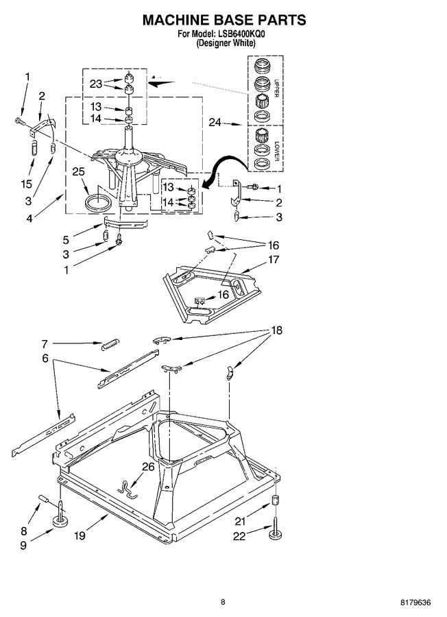 Diagram for LSB6400KQ0