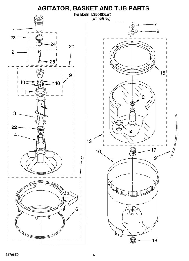 Diagram for LSB6400LW0
