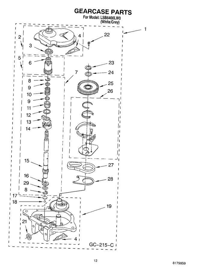Diagram for LSB6400LW0