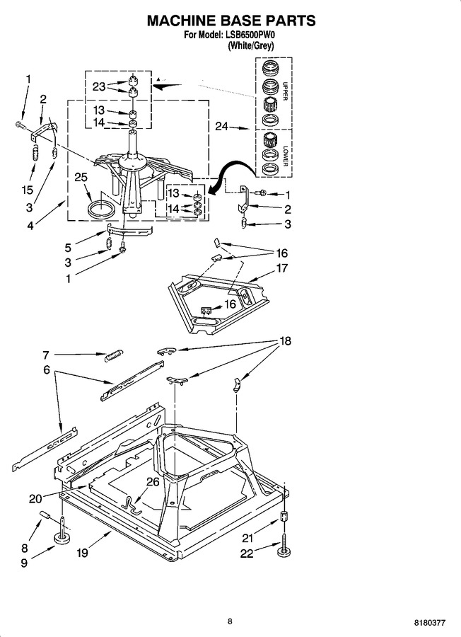 Diagram for LSB6500PW0