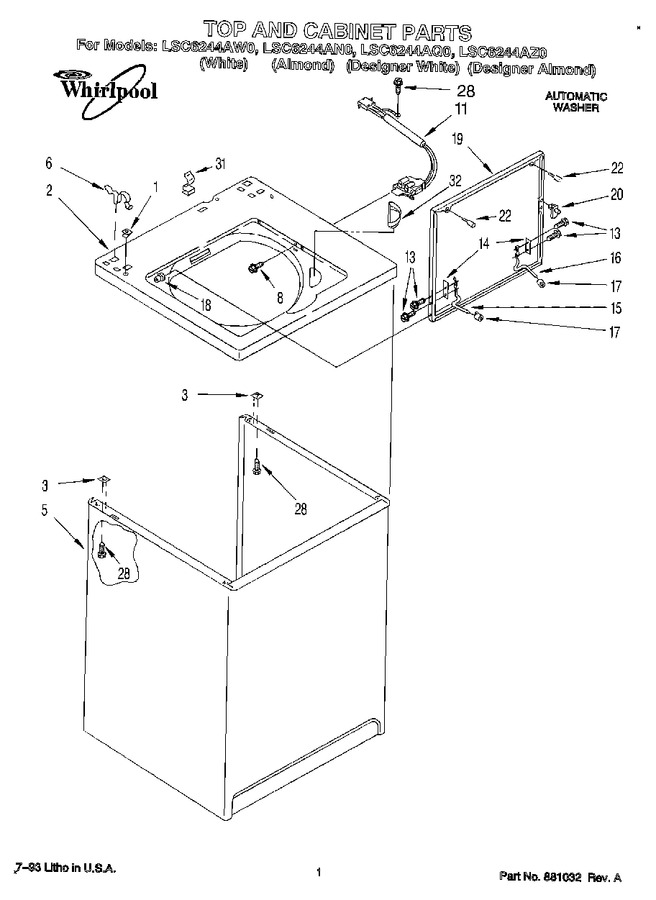 Diagram for LSC6244AW0