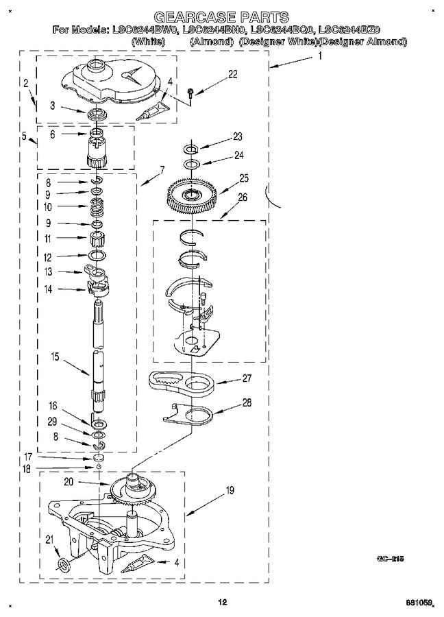 Diagram for LSC6244BQ0