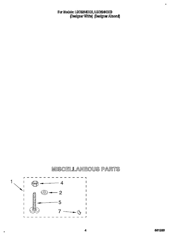 Diagram for LSC8244DZ0