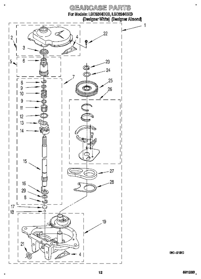 Diagram for LSC8244DZ0