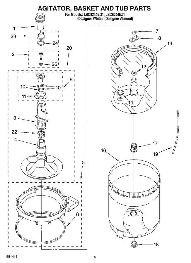 Diagram for LSC8244EQ1