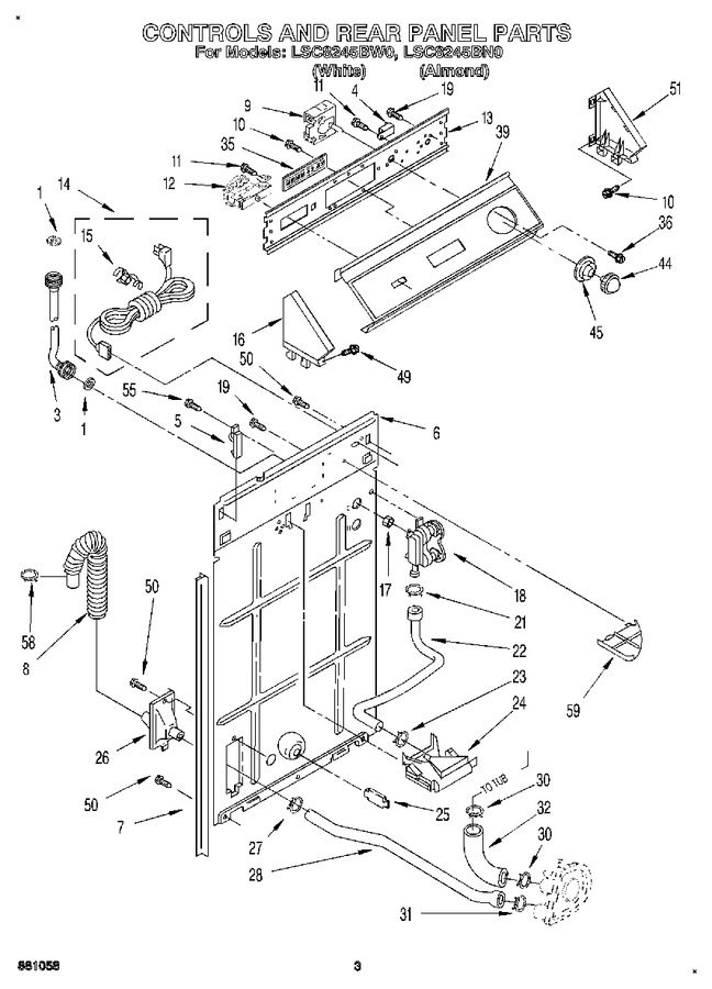 Diagram for LSC8245BW0