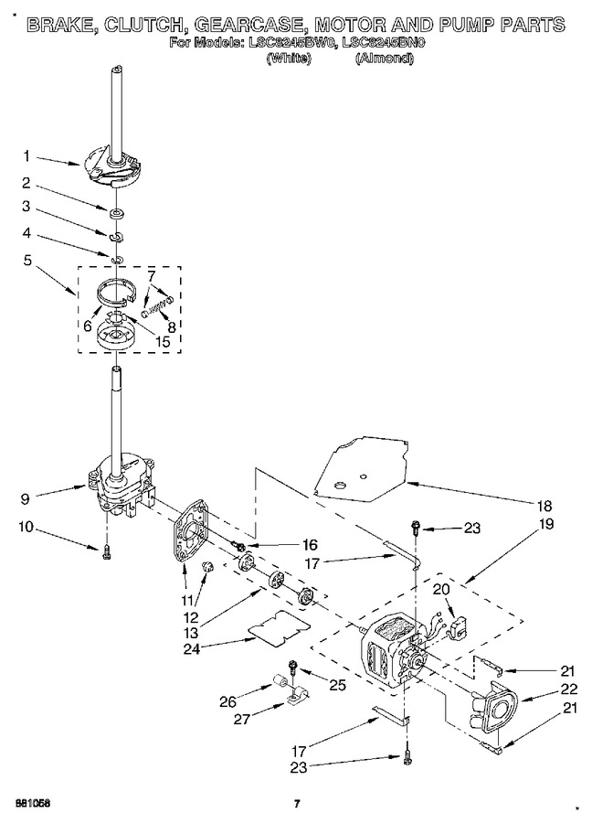 Diagram for LSC8245BW0