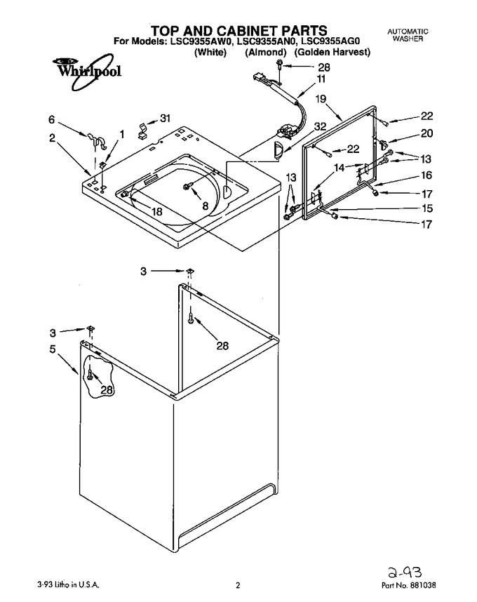 Diagram for LSC9355AN0