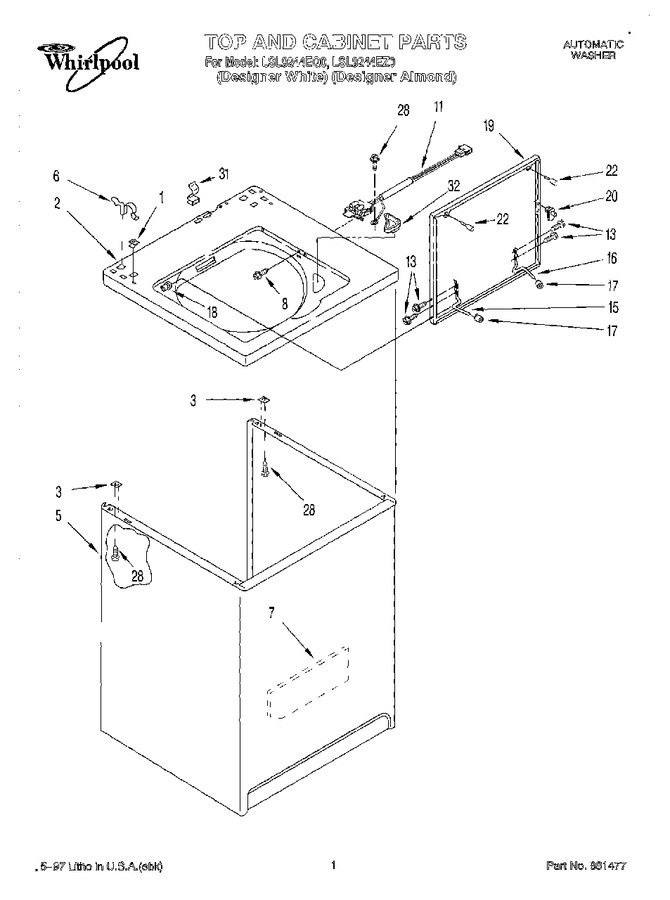 Diagram for LSL9244EZ0
