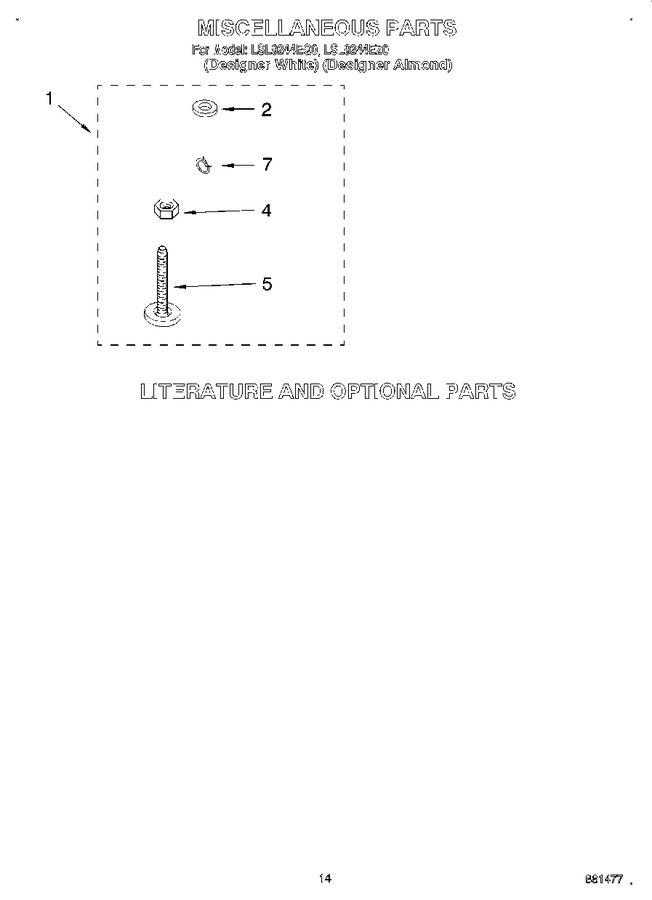 Diagram for LSL9244EZ0