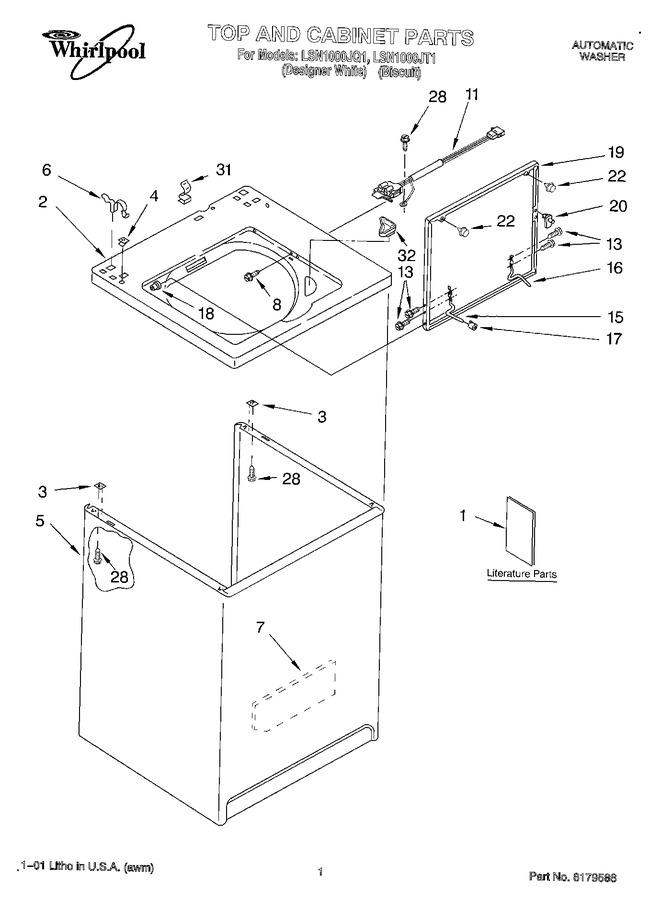 Diagram for LSN1000JT1