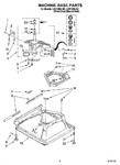 Diagram for 05 - Machine Base Parts