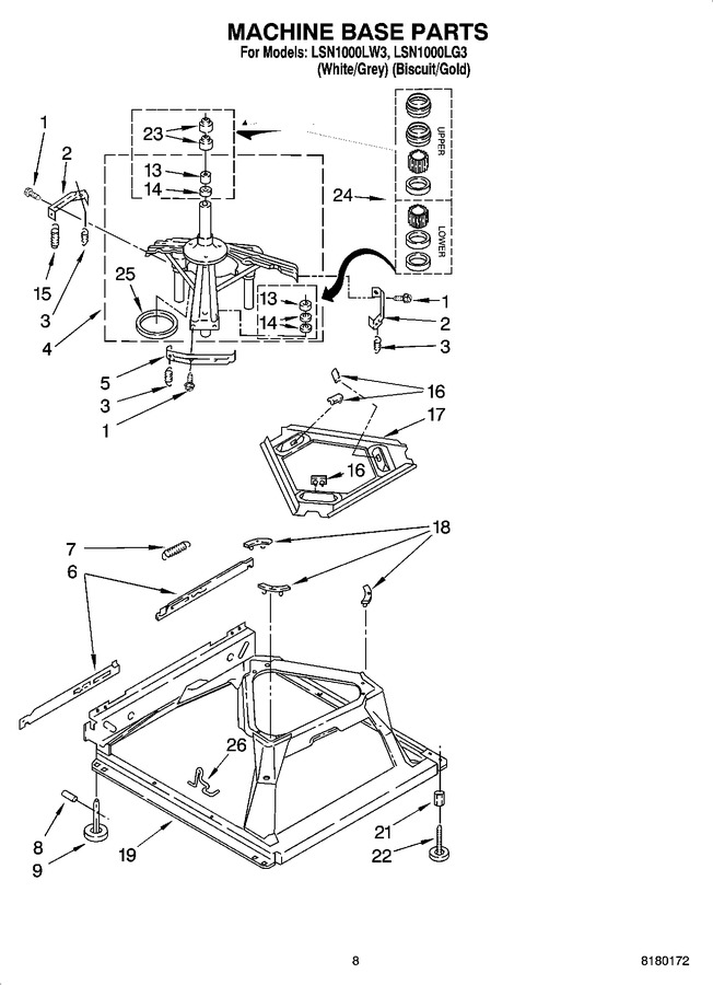 Diagram for LSN1000LW3