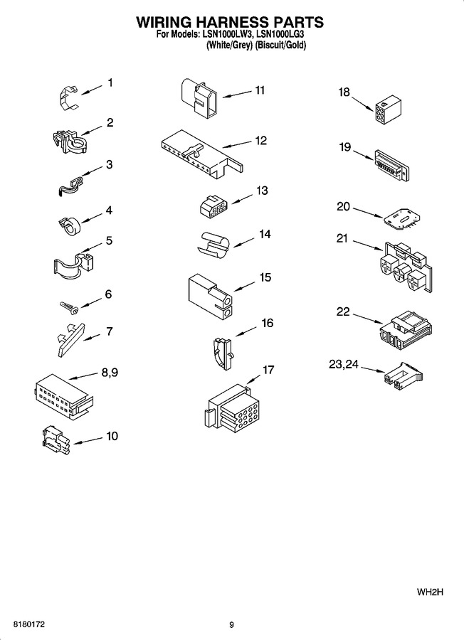 Diagram for LSN1000LW3