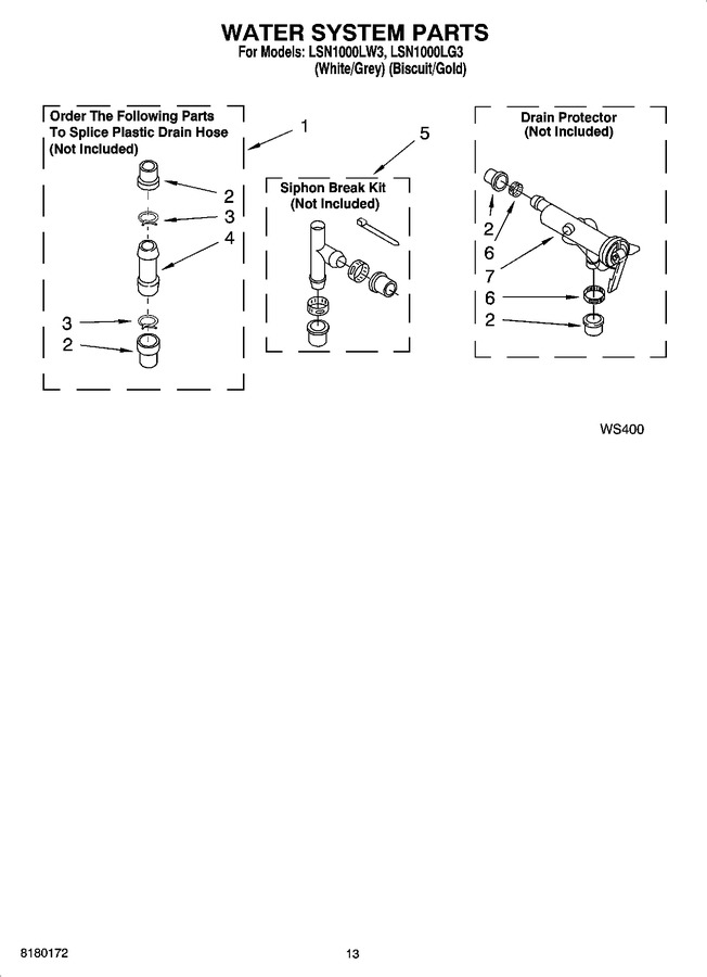 Diagram for LSN1000LW3