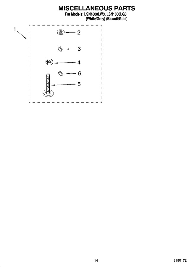 Diagram for LSN1000LG3