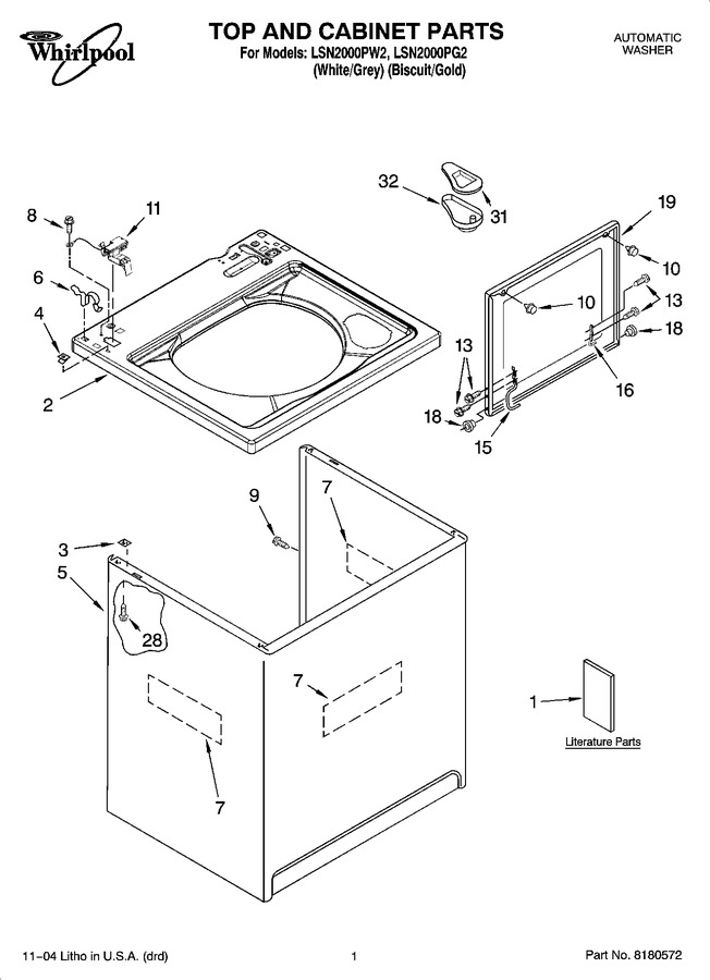 Diagram for LSN2000PG2