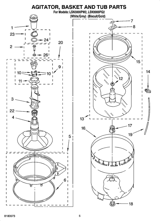 Diagram for LSN3000PG2