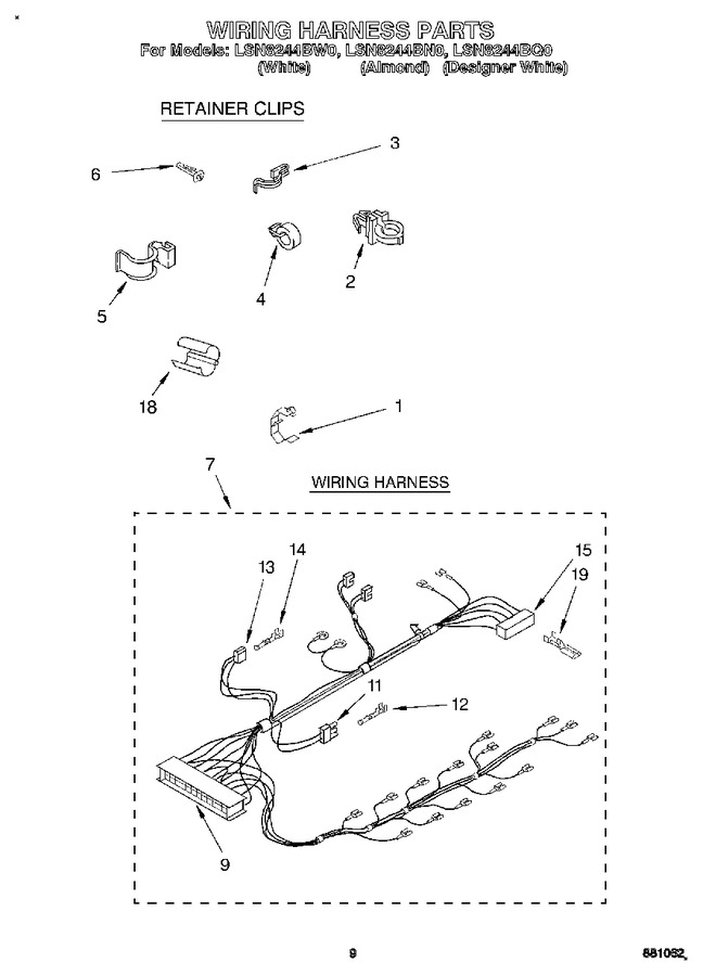 Diagram for LSN8244BN0
