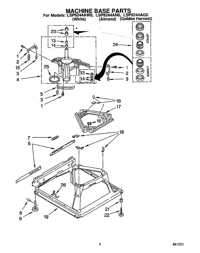 Diagram for LSP6244AN0