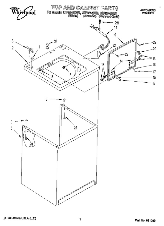 Diagram for LSP8244BG0