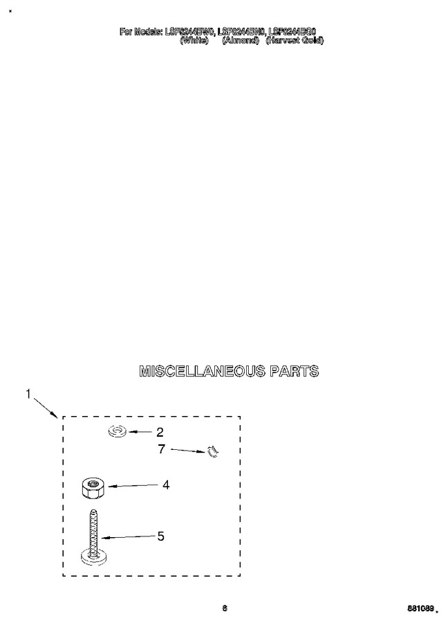 Diagram for LSP8244BG0