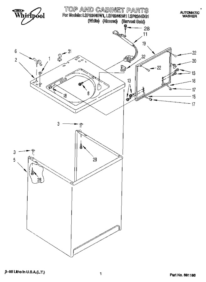 Diagram for LSP8244BG1